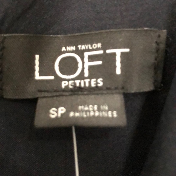 Ann Taylor Loft timber Navy SP - Picture 4 of 5